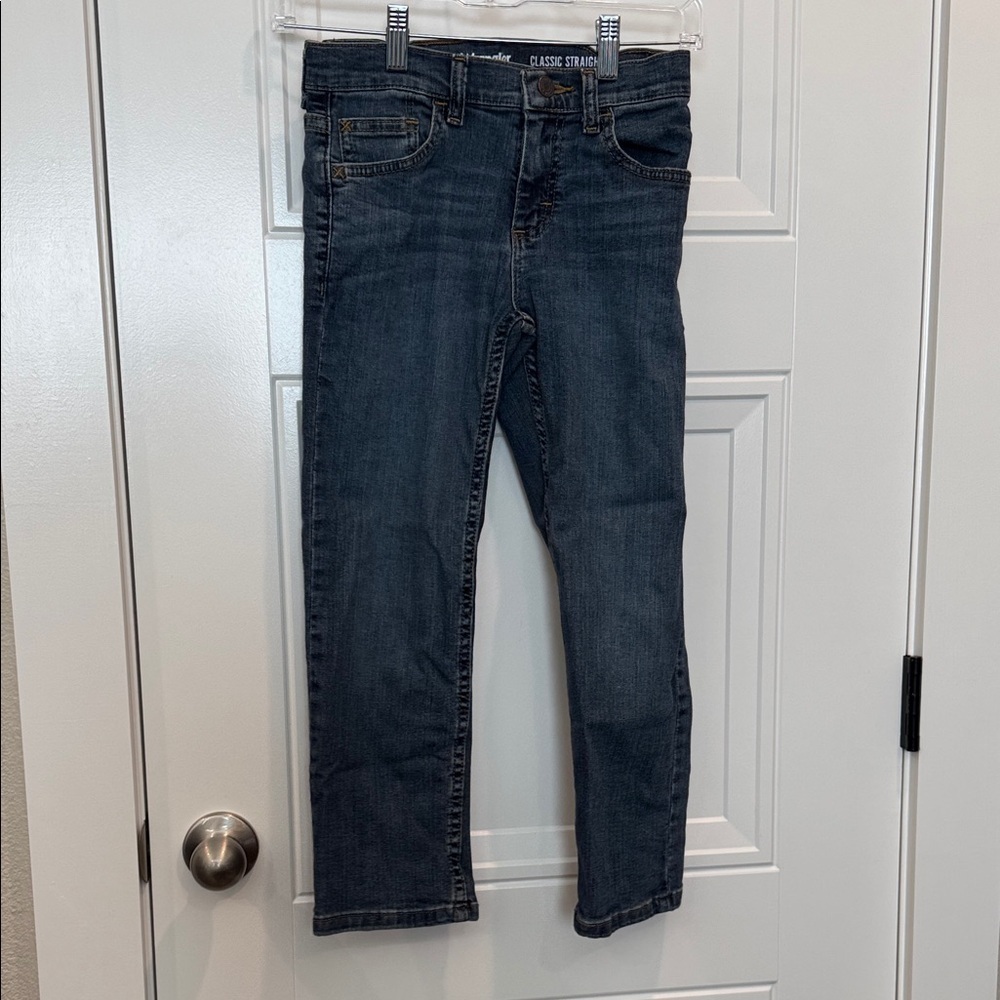 Wrangler Kids' Dark Blue Jeans - Picture 5 of 6